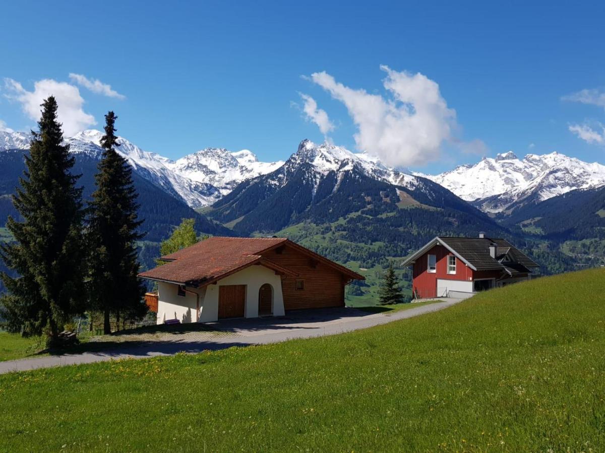 Panorama Chalet Montafon Bartholomaeberg Exterior photo