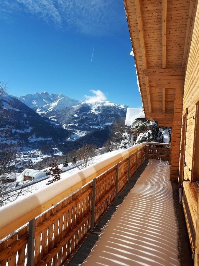Panorama Chalet Montafon Bartholomaeberg Exterior photo