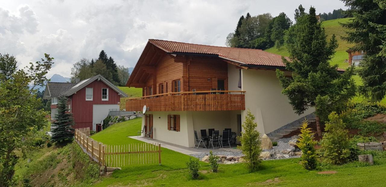 Panorama Chalet Montafon Bartholomaeberg Exterior photo