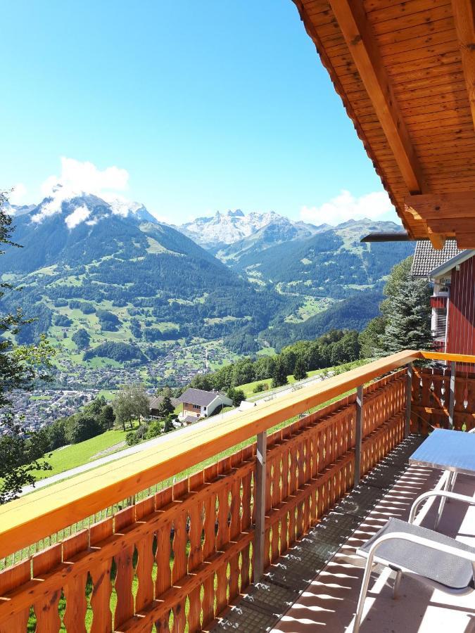 Panorama Chalet Montafon Bartholomaeberg Exterior photo